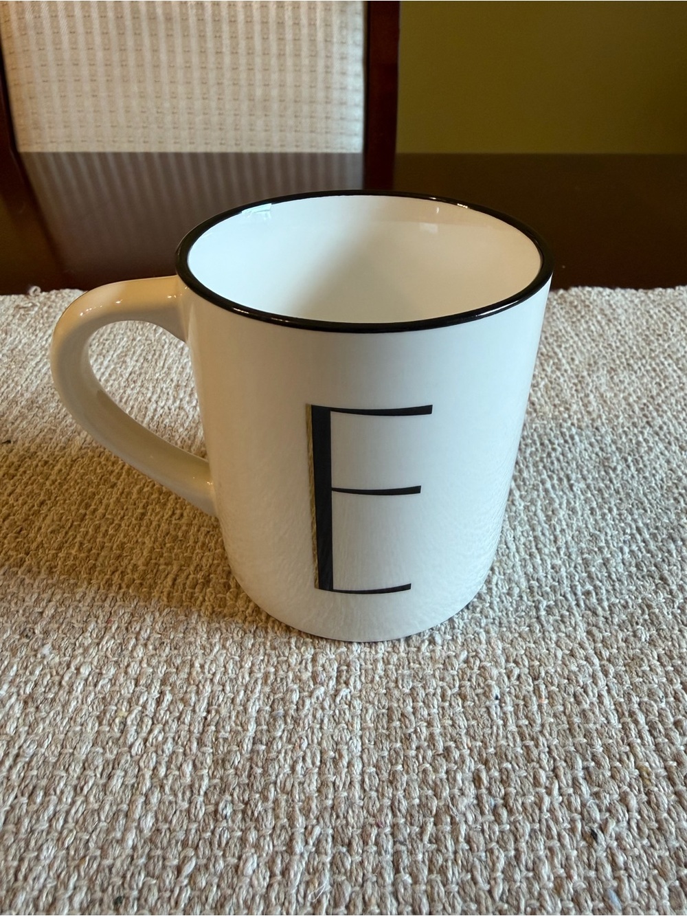 Threshold Monogram E Mug